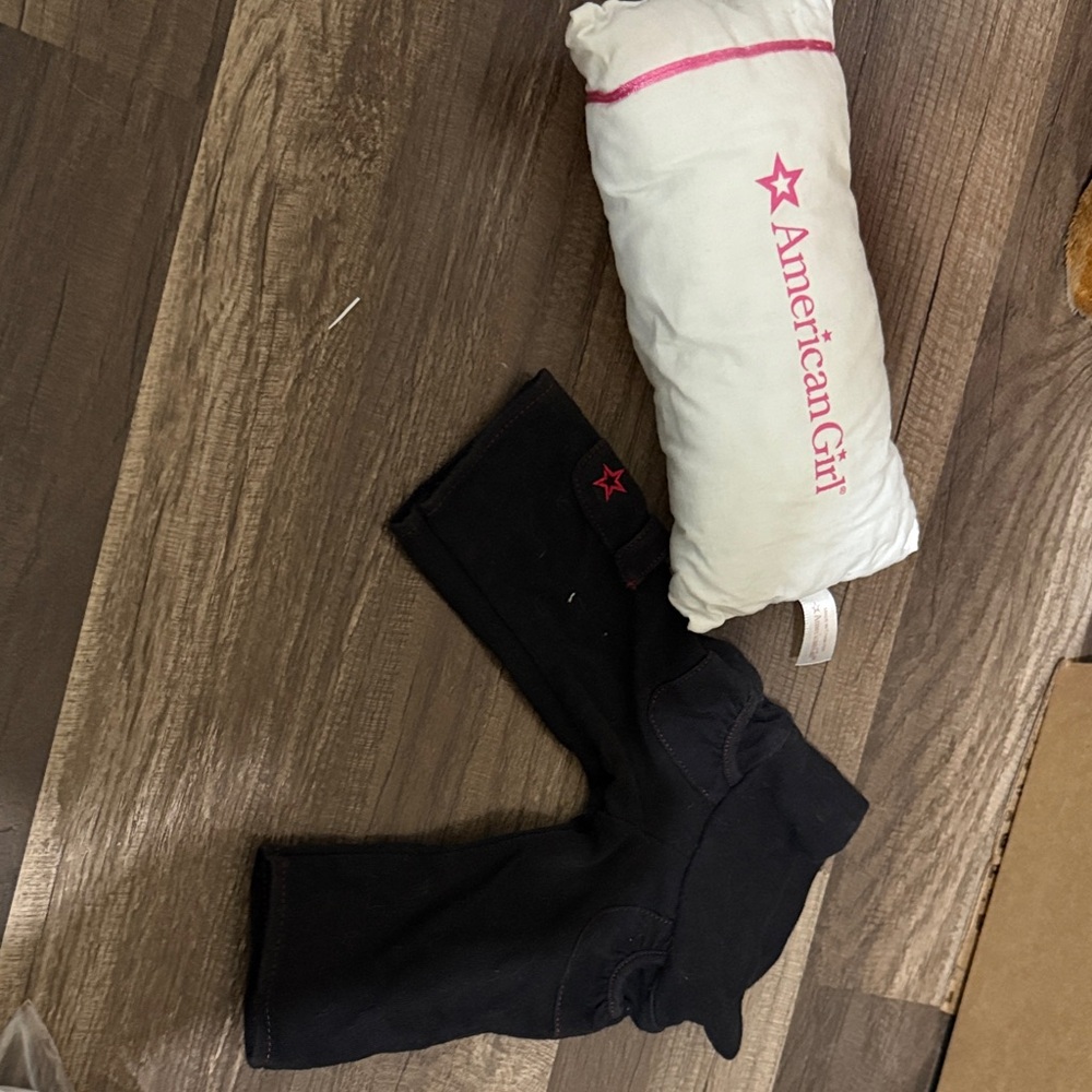 American Girl Black Pants and Pillow from Chicago AG Store